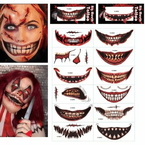 50% OFF | NightGrin™ | Halloween Prank Tattoos