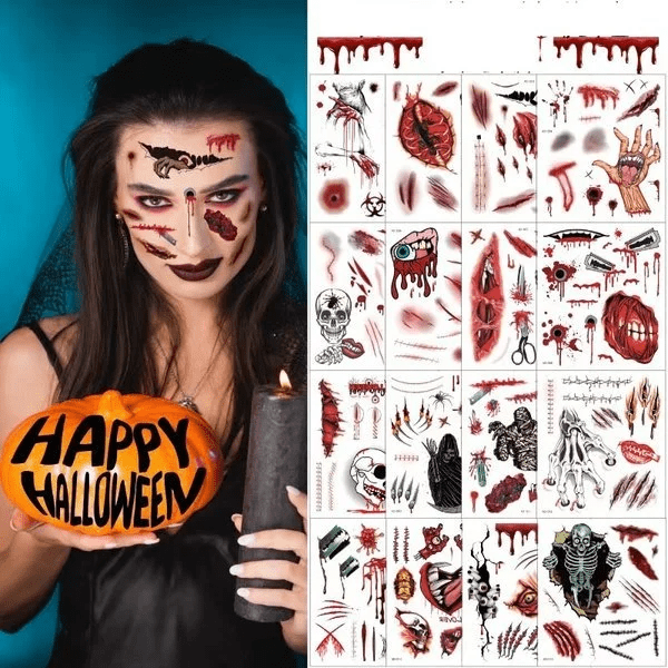 50% OFF | NightGrin™ | Halloween Prank Tattoos