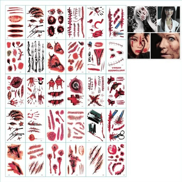 50% OFF | NightGrin™ | Halloween Prank Tattoos