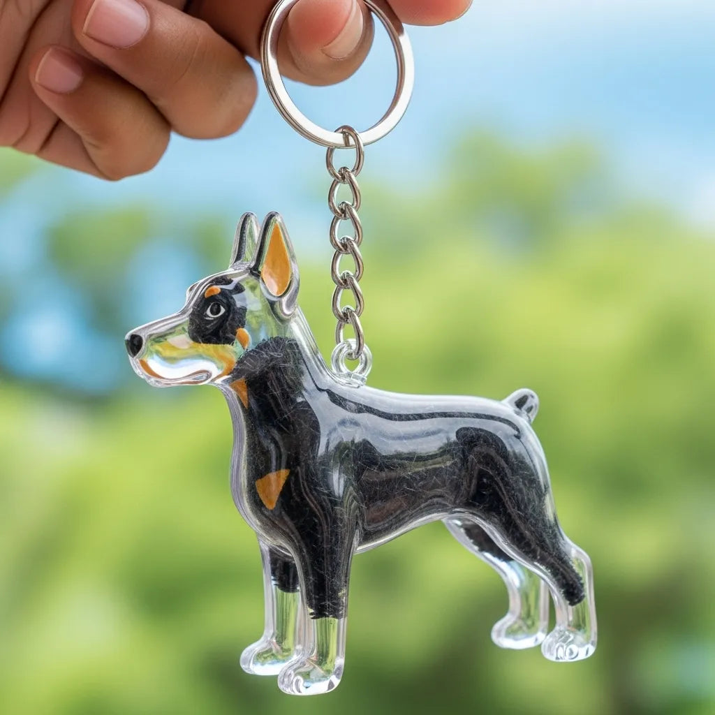 PawMemento – Dog Hair Keepsake Keychain Charm