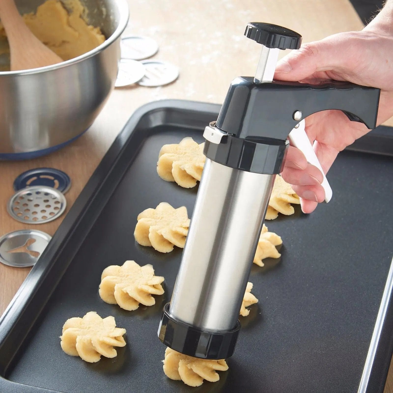 CookieMaster™ – Complete cookie press set