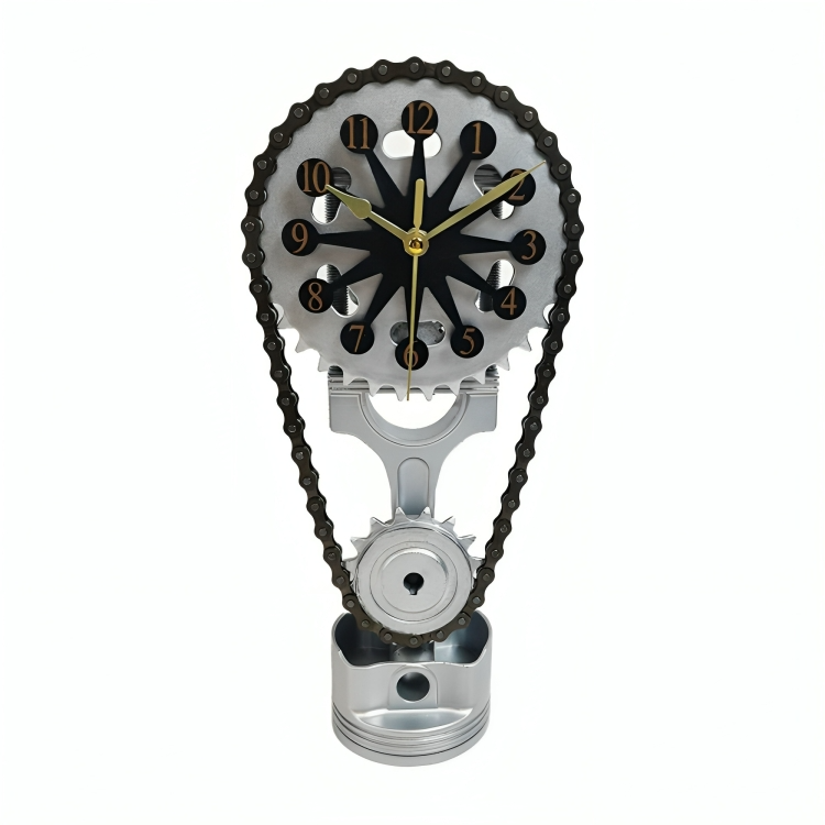 TimeForge™ | Rotating Metal Gear Clock