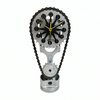 TimeForge™ | Rotating Metal Gear Clock
