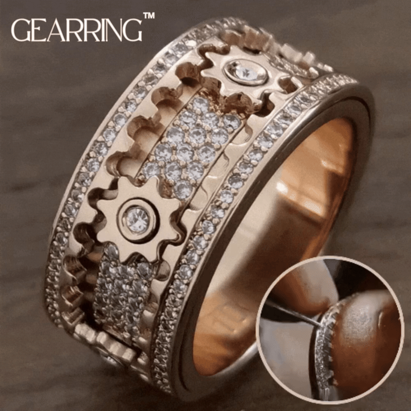 GearRing™ | The Ultimate Fidget Ring with Precision Gears