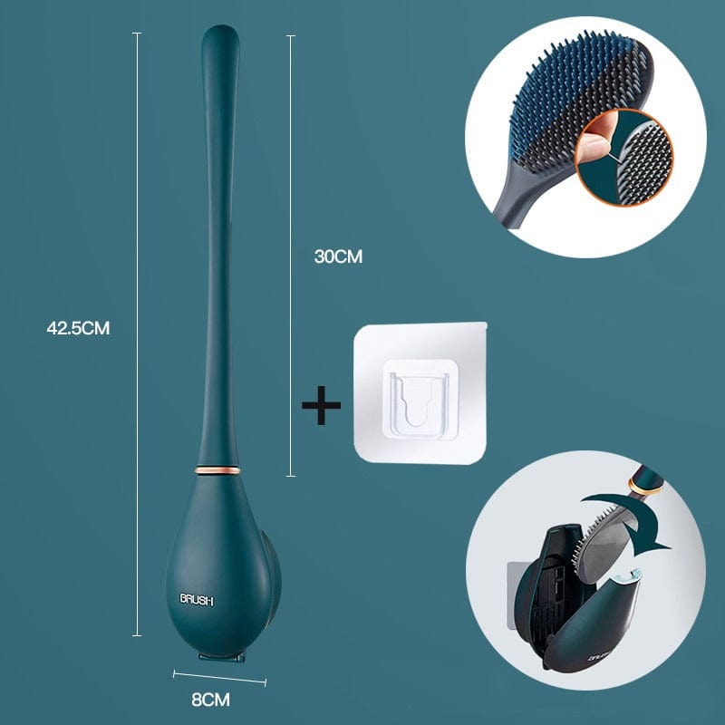 Silicone Toilet Brush | Give your toilet a sparkling clean even in the hardest-to-reach corn