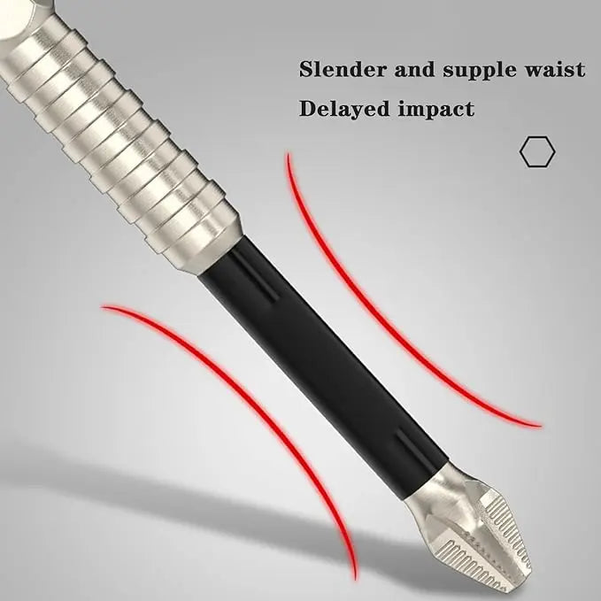MagnoGrip™ | Magnetic bit attachments | Non-slip Phillips bits for cordless screwdriver (set of 6)