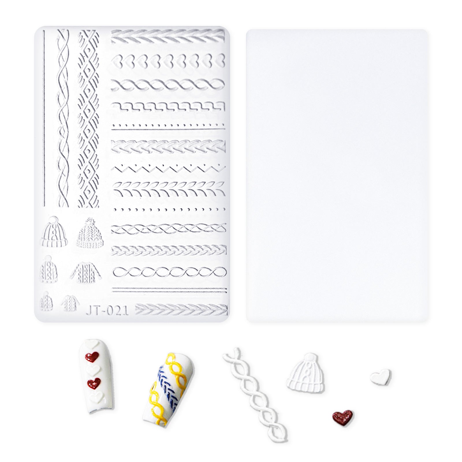 50% OFF | PurlPress™ | Silicone Sweater Nail Art Mold