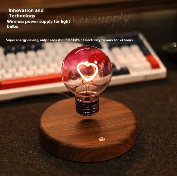 AmoGlow™ – Floating Heart Lamp