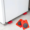 MoveEase™ – Heavy Lift & Slide Set (1x furniture lifter, 4x glides)