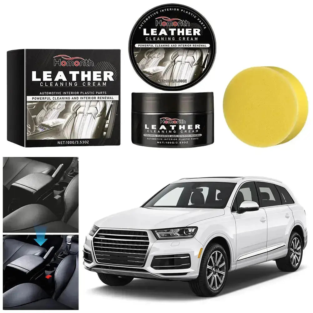 LustraHide™ | Premium Leather Care Cream | Instant Refresh & Protection.
