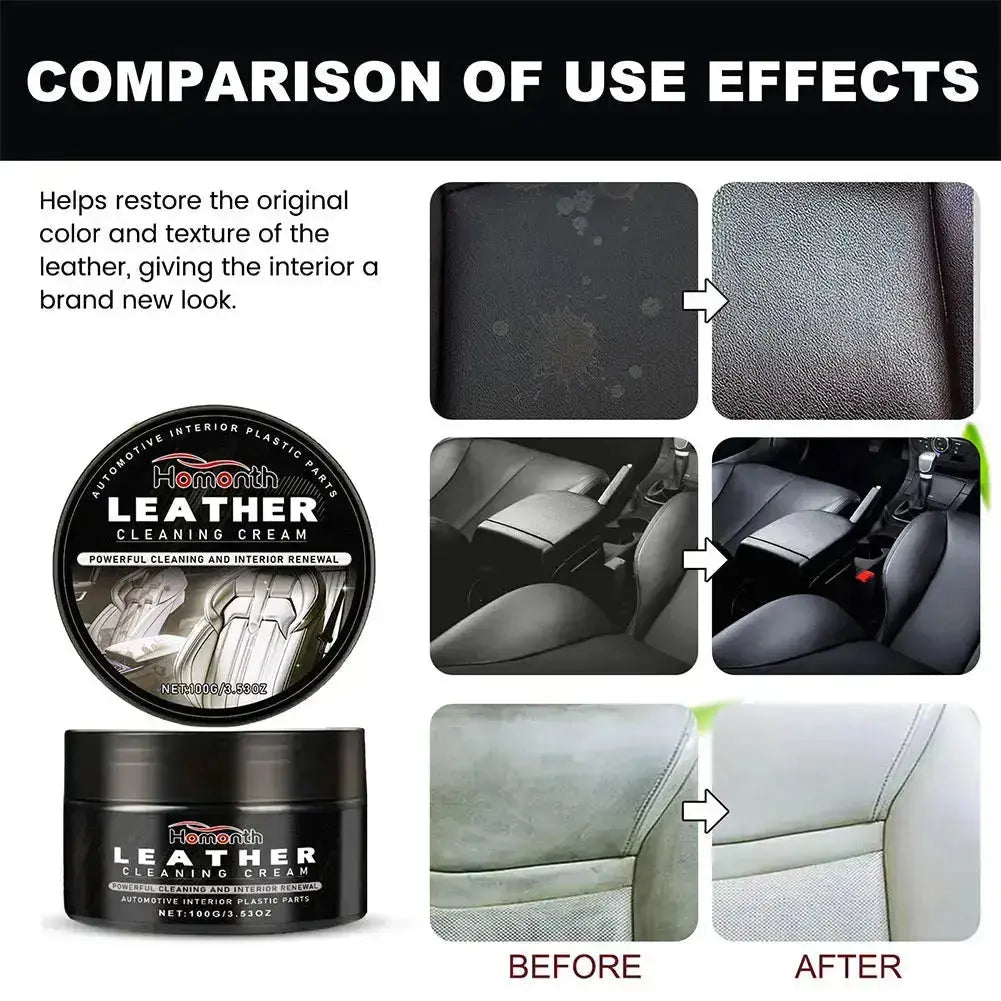 LustraHide™ | Premium Leather Care Cream | Instant Refresh & Protection.
