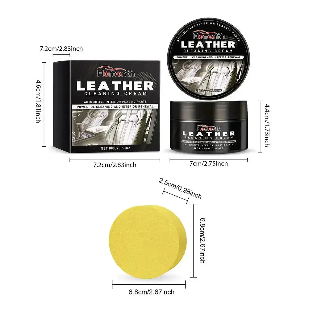 LustraHide™ | Premium Leather Care Cream | Instant Refresh & Protection.