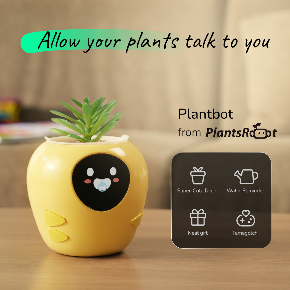 GrowMate™ – The AI-controlled plant pot