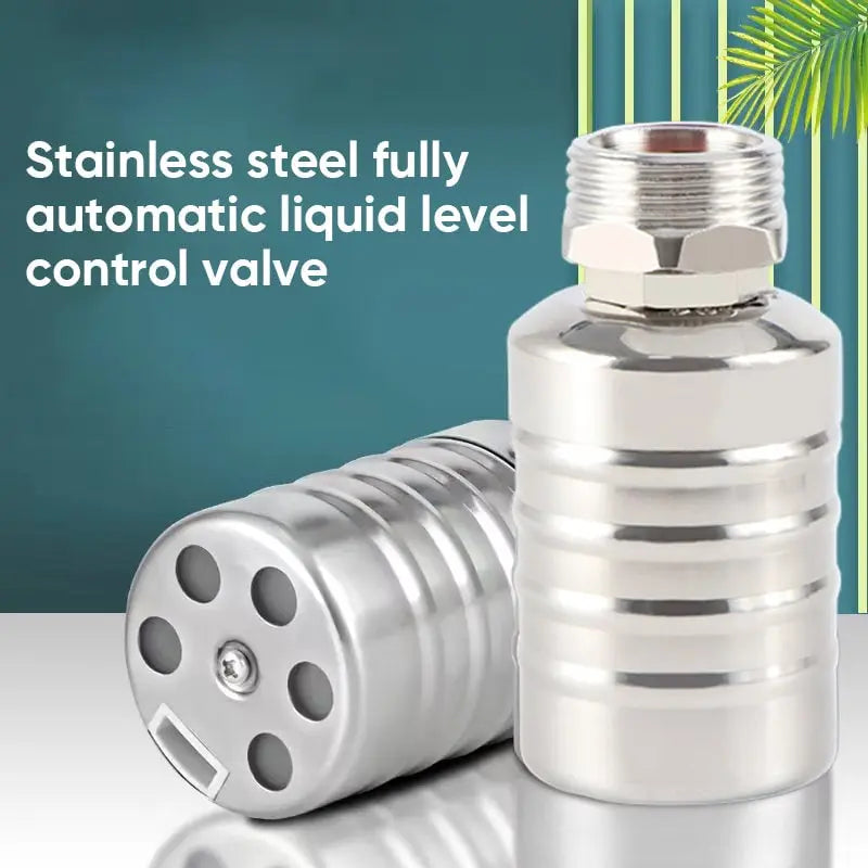 AquaReg™ | Mini Stainless Steel Float Valve | Automatic Water Level Control.