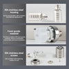 AquaReg™ | Mini Stainless Steel Float Valve | Automatic Water Level Control.