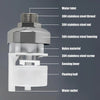 AquaReg™ | Mini Stainless Steel Float Valve | Automatic Water Level Control.