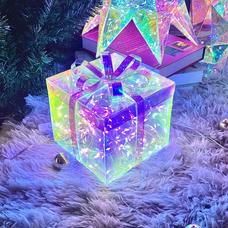 LumiGlitz™ - RGB Holographic Holiday Figures