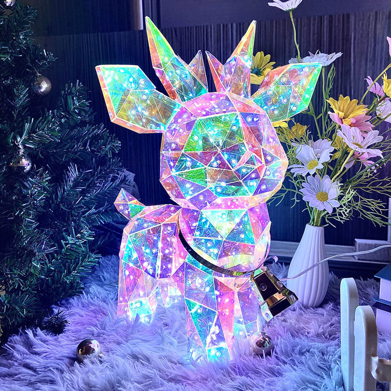 LumiGlitz™ - RGB Holographic Holiday Figures
