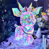 LumiGlitz™ - RGB Holographic Holiday Figures