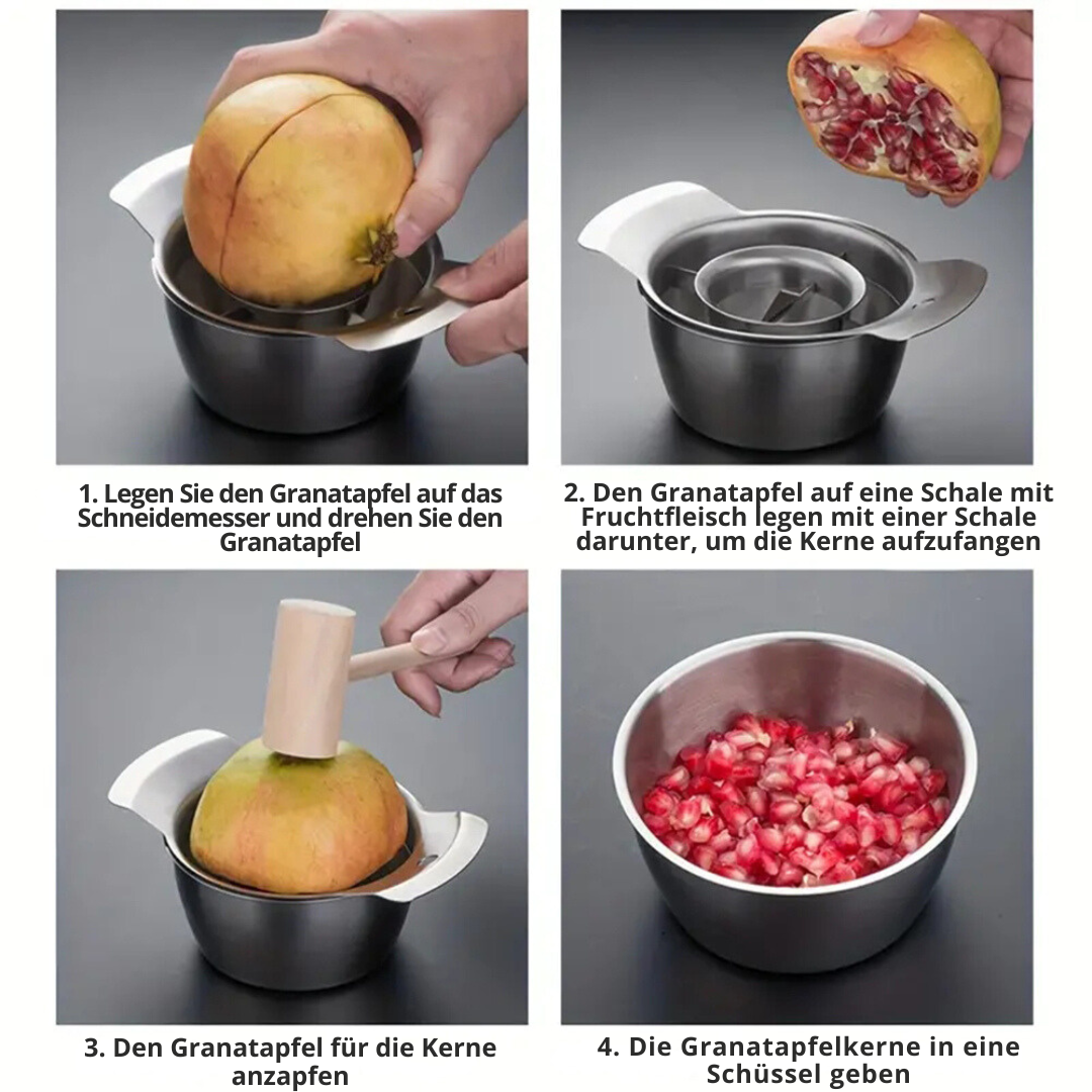 PulpEase™ - Pomegranate seeds quickly