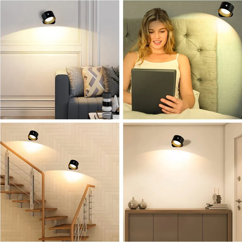 Anti-glare LED wall lamp