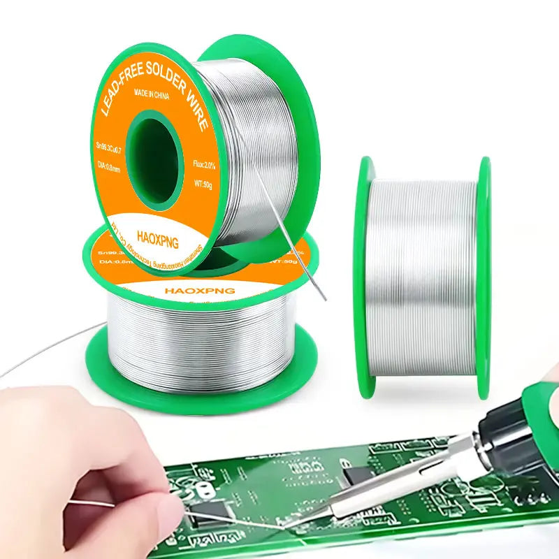 Lead-free solder with flux core – low-temperature solder