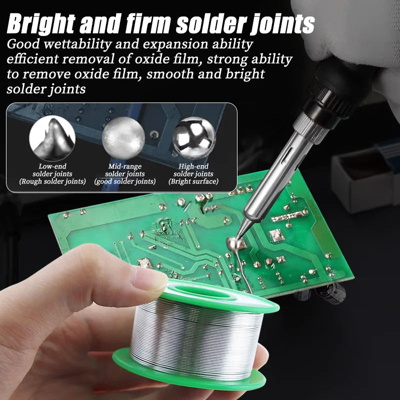 Lead-free solder with flux core – low-temperature solder