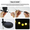 Solar-powered Firefly Lamps | Let your outdoor space shine at night (6 lights)