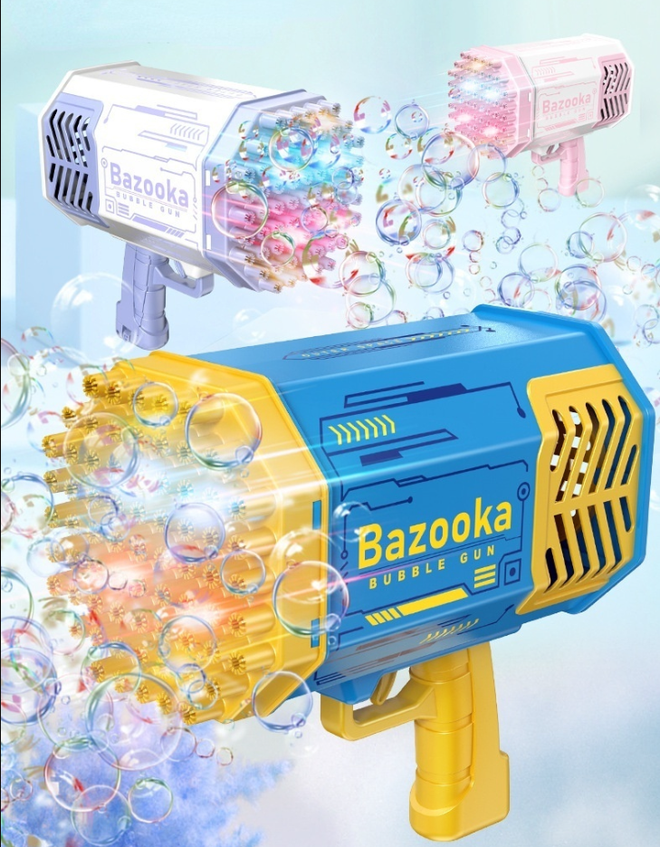 Bubble Bazooka™ - Rechargeable Gatling-style bubble gun