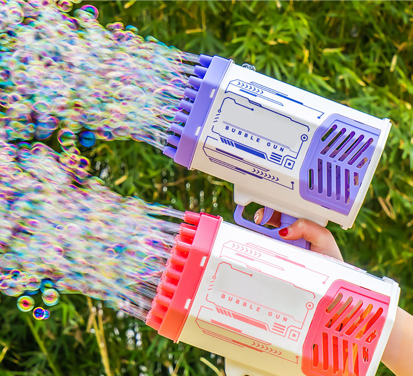 Bubble Bazooka™ - Rechargeable Gatling-style bubble gun