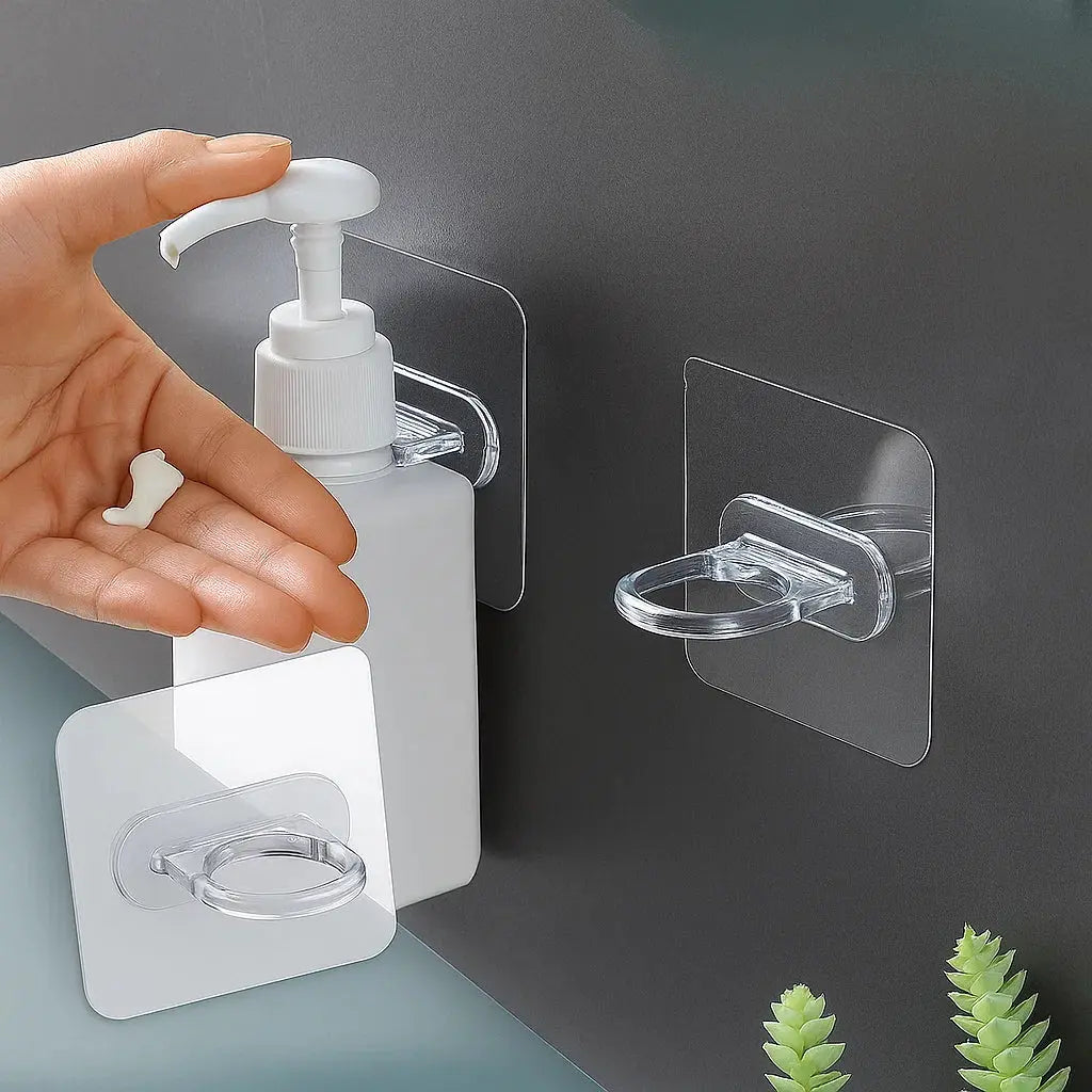 StickSphere™ | Self-adhesive hooks – no drilling, extra storage (set of 30).