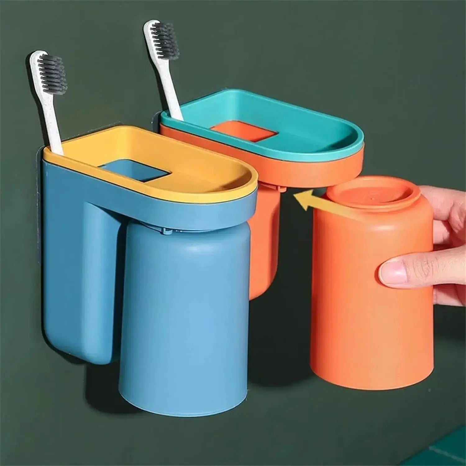 MagHold™ – The self-adhesive toothbrush holder