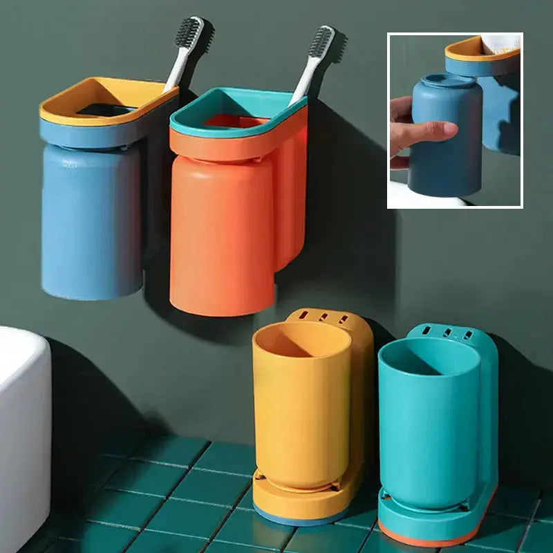 MagHold™ – The self-adhesive toothbrush holder