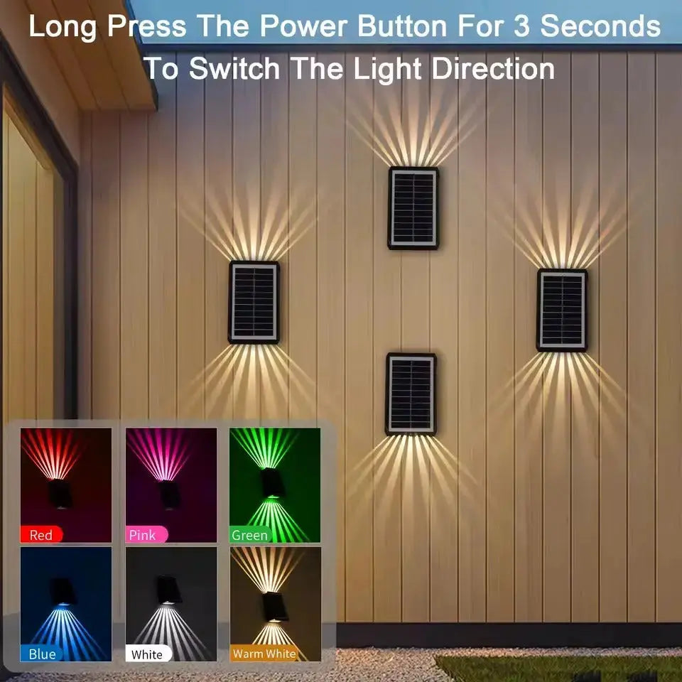 Solar-Powered Color-Changing Light – For Stylish Evenings in the Garden
