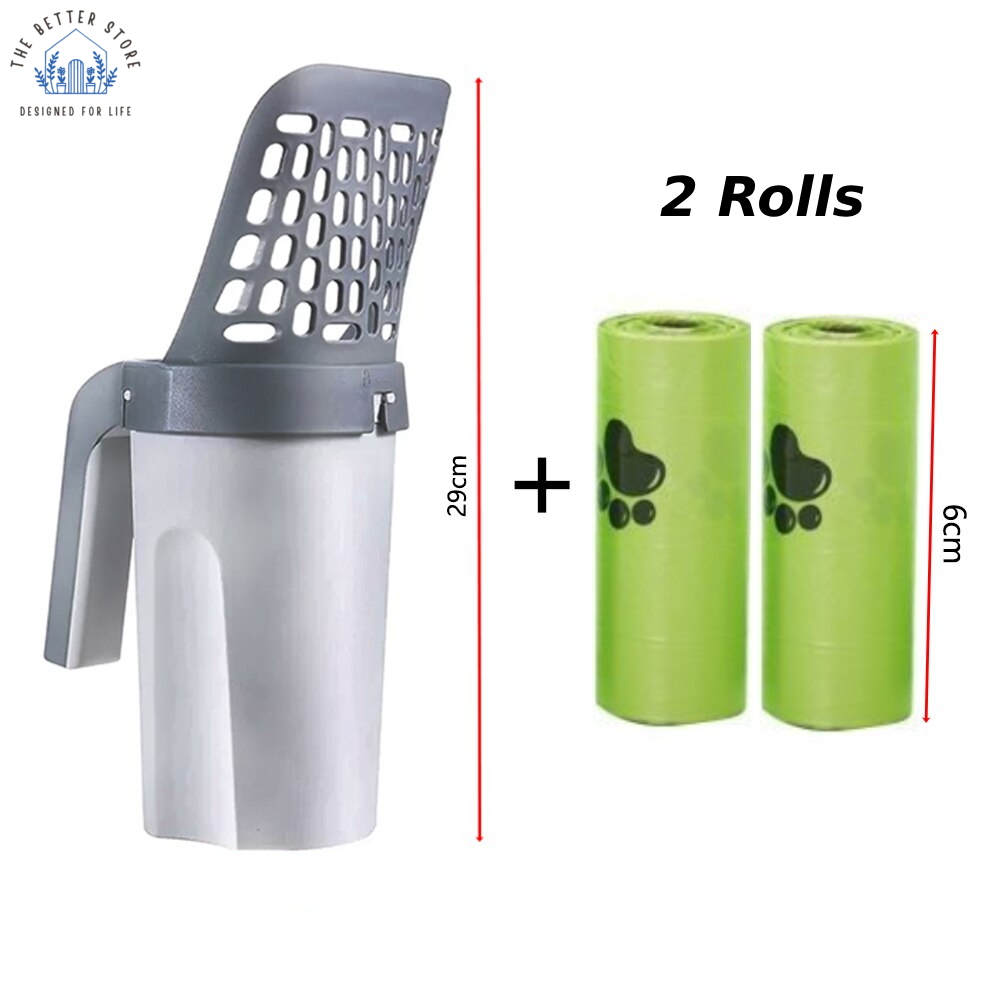 Kitty Scoop™ litter box cleaning