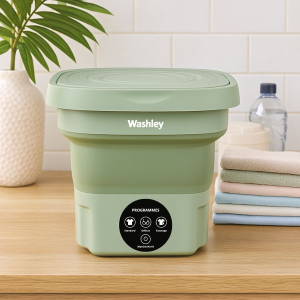 FoldaWash™ – Foldable and Compact Mini Washing Machine