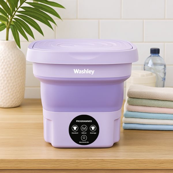 FoldaWash™ – Foldable and Compact Mini Washing Machine
