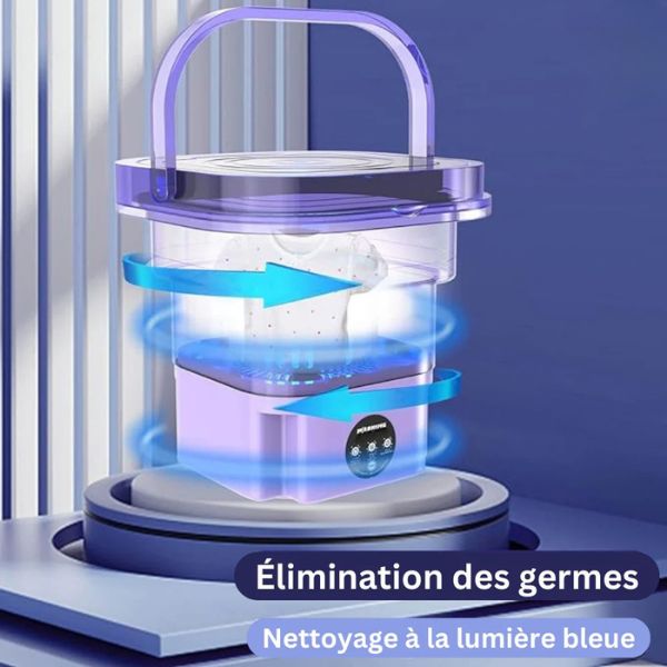 FoldaWash™ – Foldable and Compact Mini Washing Machine