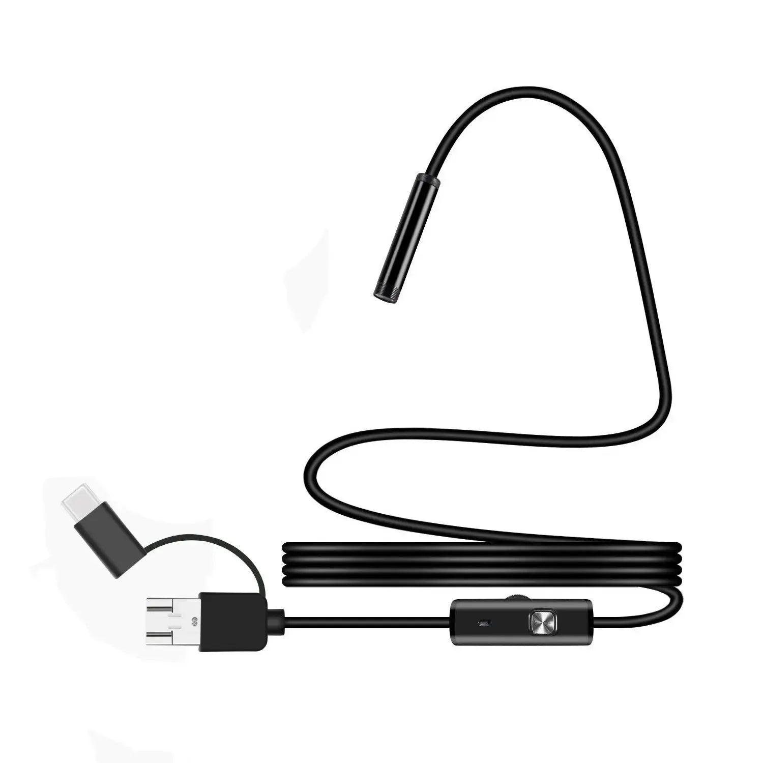 InvisiScope™ | Waterproof Endoscope Camera with LED and Flexible Cable