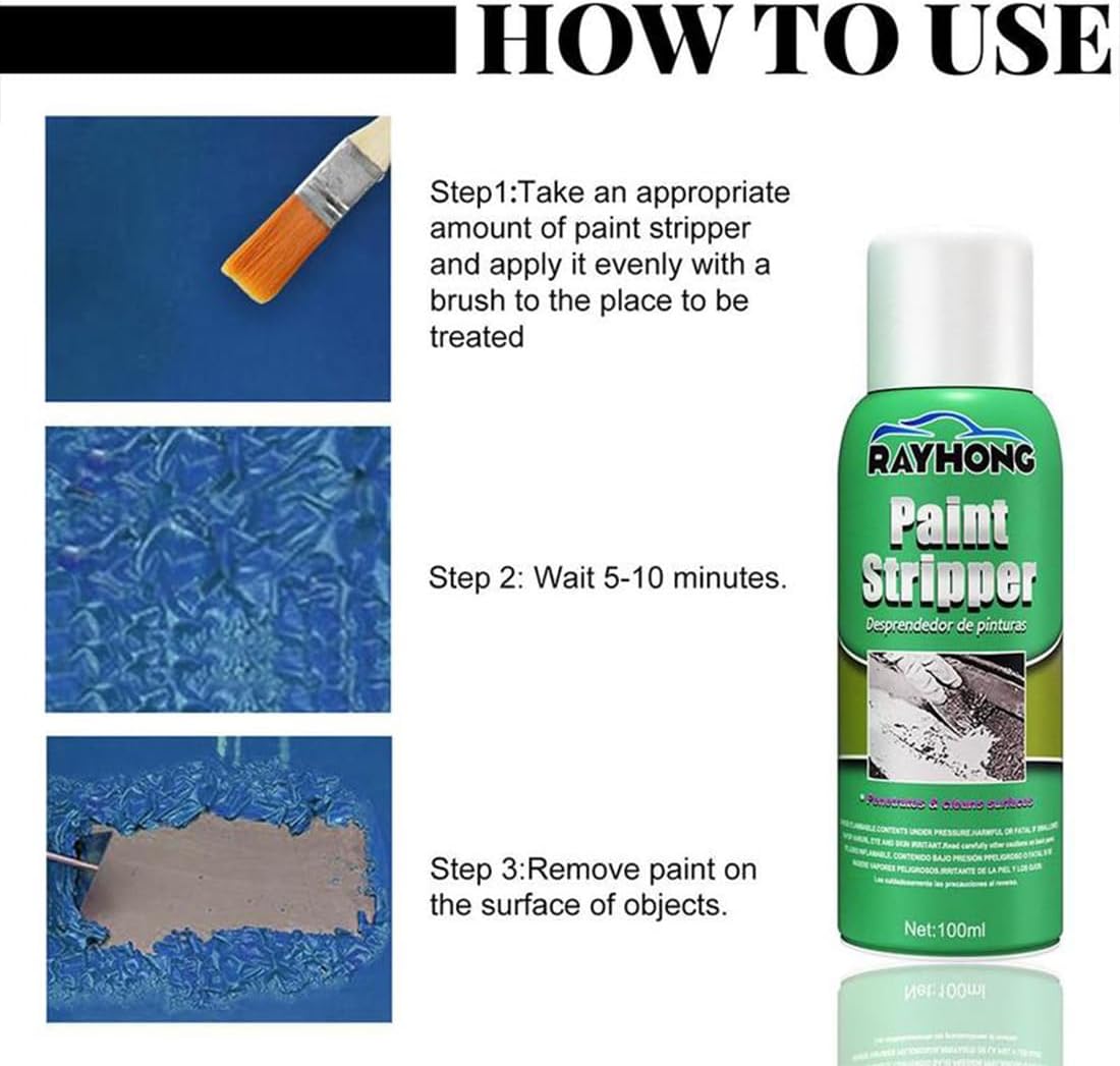 (1+1 FREE) RayHong™ – Ultra-Fast Paint Remover (Non-Toxic) |