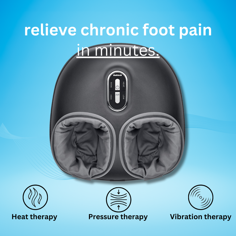 50% OFF | MeltSole™ | Foot Massager with Heat & Air Compression