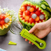 FruitCrafter™ | 3-in-1 Fruit Slicer | Portioning & Decorating