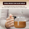 BrewVista™ - Clear Glass Coffee Pot Mug