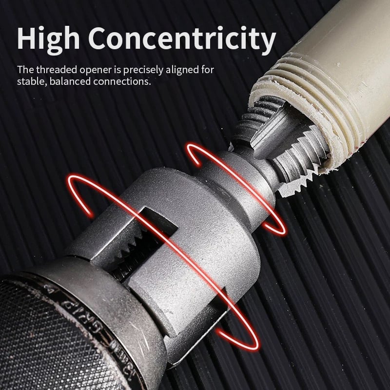 ThreadPro™ | Thread tap set | for damaged pipes & new connections (1/2" & 3/4")