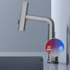 Intelligent digital display pull-out faucet