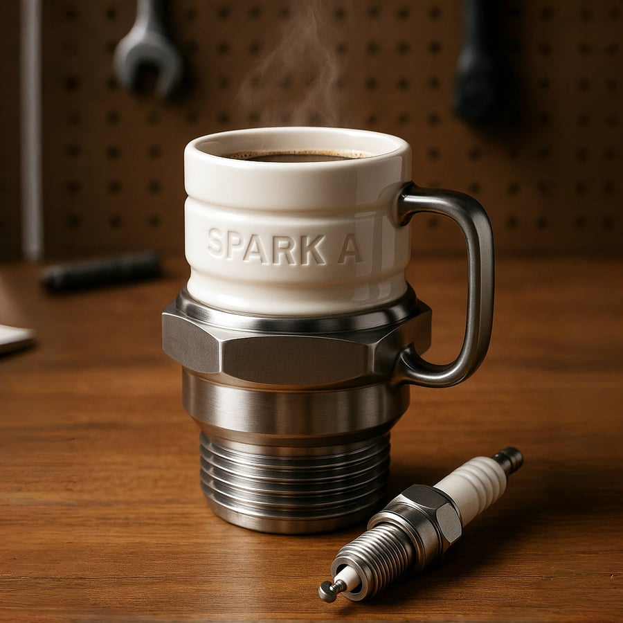 Ignitio™ - Handcrafted spark plug cup
