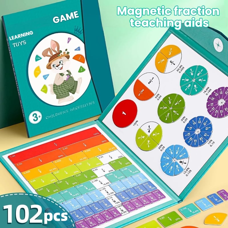 BrainBlocks™ - Montessori Magnetic Math Kit