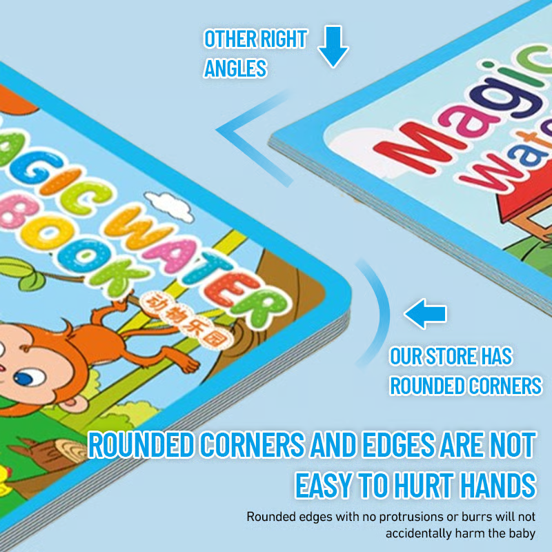 ColorSplash – Reusable Magic Water Book