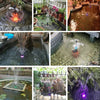 6-LED Color-Changing Garden Fountain Pump