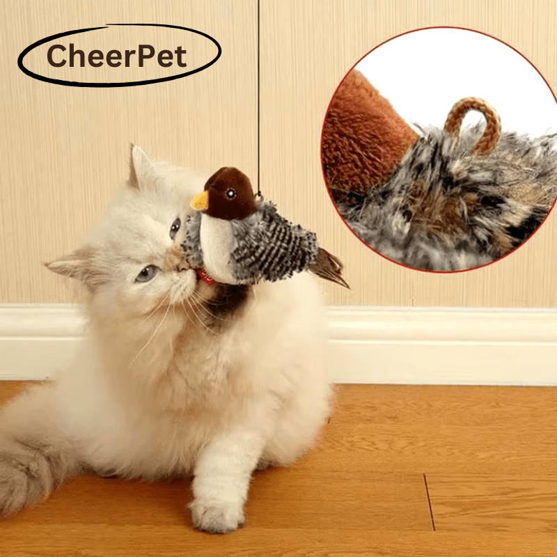 CheerPet™ Cat Bird Toy with Wings